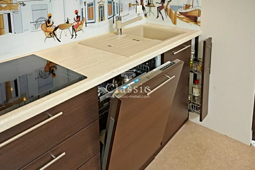 Дизайн кухни Mid Century Modern - Мебельное ателье Спутник